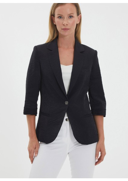 Standart Siyah Kadın Ceket 25YSL1460