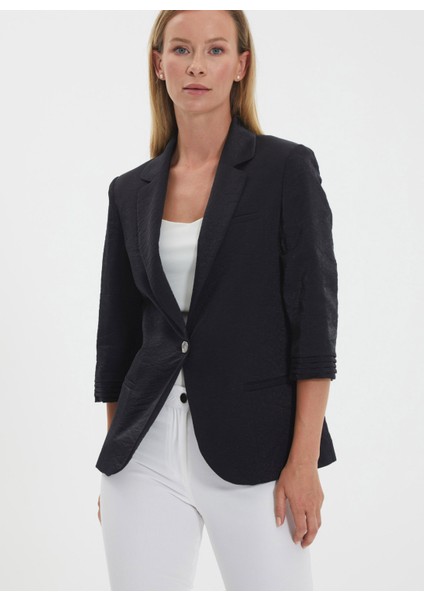 Standart Siyah Kadın Ceket 25YSL1460