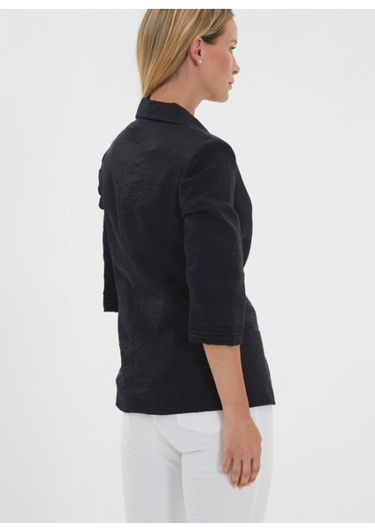 Standart Siyah Kadın Ceket 25YSL1460