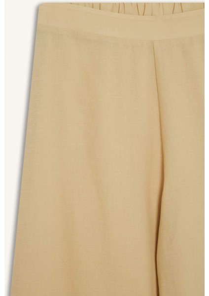 Regular Fit Brode Plaj Pantolonu-Fall in Love E0602AX25SM fiyatları