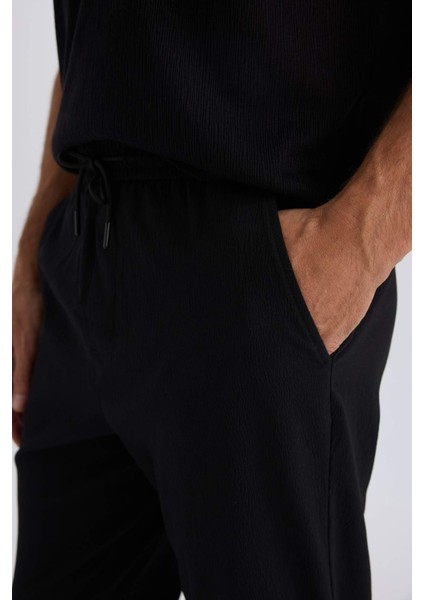 Relax Fit Rahat Kesim Düz Paça Krinkıl Yazlık Kumaş Pantolon C3930AX25SP indirimleri