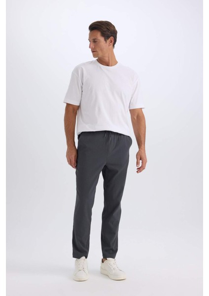 Relax Fit Rahat Kesim Düz Paça Krinkıl Yazlık Kumaş Pantolon fiyatları