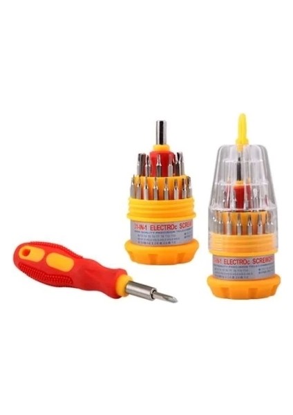 31IN1 Yumurta Tornavida Ucu Seti