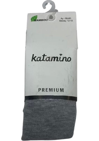 Katamino Liva Bebek Bambu Külotlu Çorap K36000 Gri