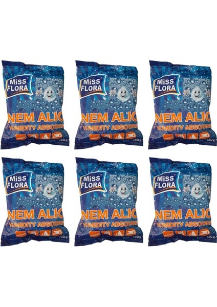 Flora Nem Alıcı Yedek 450 gr 6 Adet