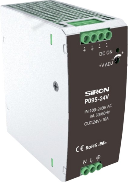 P095-24V 10A Ray Tipi Dikey Güç Kaynağı