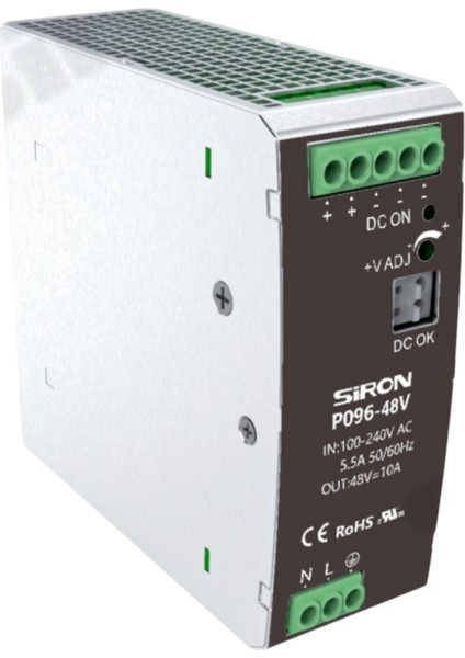 P096-24V 20A 480W Ray Tipi Güç Kaynağı