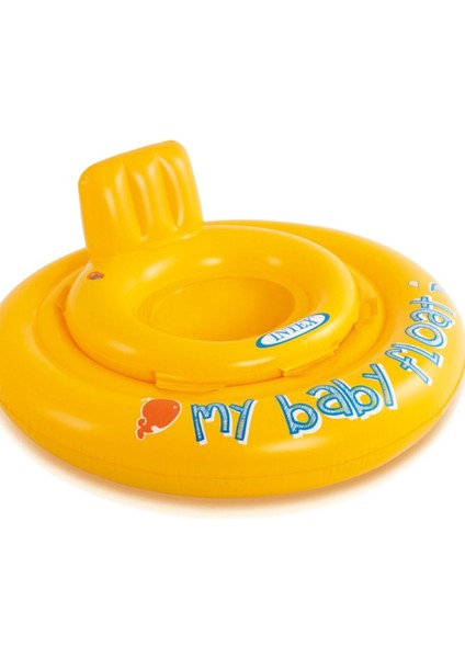 Baby Float Bebekler Için Oturaklı Can Simidi Oturma Yaslan Yeri Olan Havuz Deniz Simidi 70 cm 6 Ay+