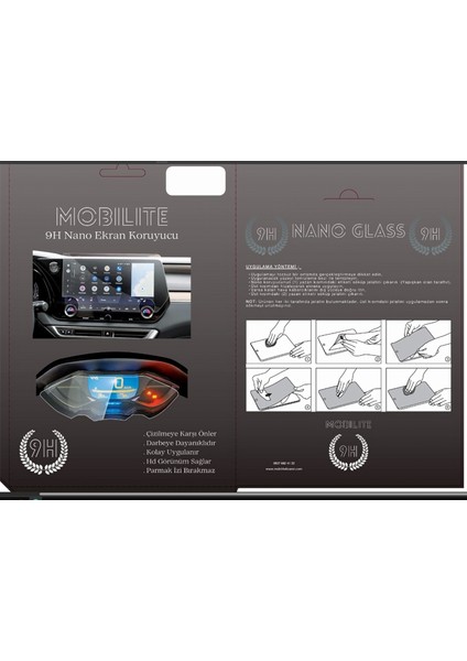 Fiat Egea 7" Multimedya Ekran Koruyucu 9H Nano Film indirimleri