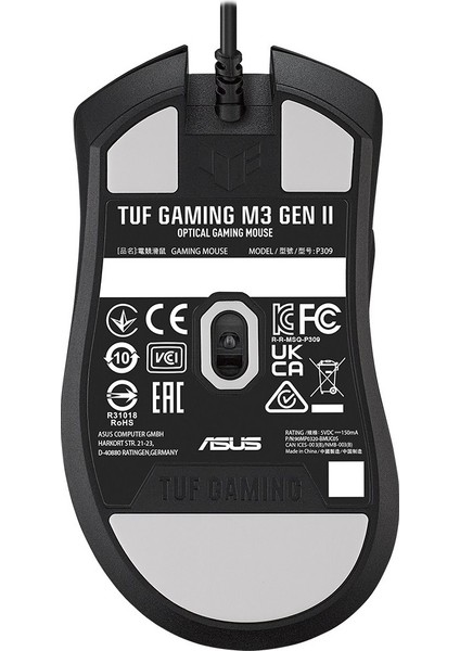 Asus Tuf Gamıng M3 Gen Iı Aura Sync Rgb 8000 Dpı Sensor 60 Milyon Tıklama Ömrü 59 Gram Hafıf Tasarım Oyuncu Mouse