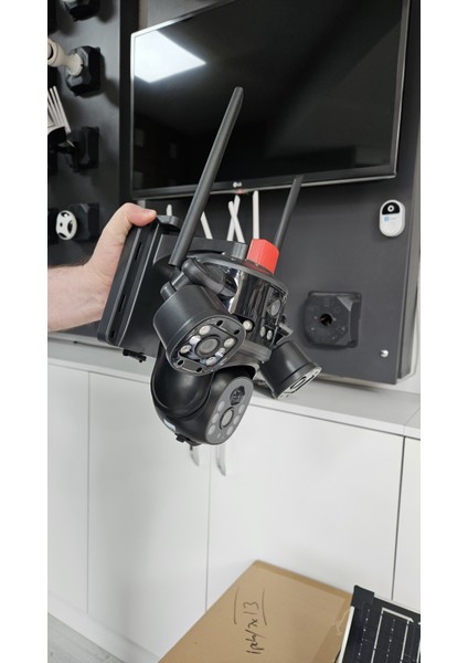 YS-V380 4g Solar Kamera 4g Mobil Uyumlu Kablosuz Güvenlik Kamerası Her Yerden Anlık Görüntü fiyatları