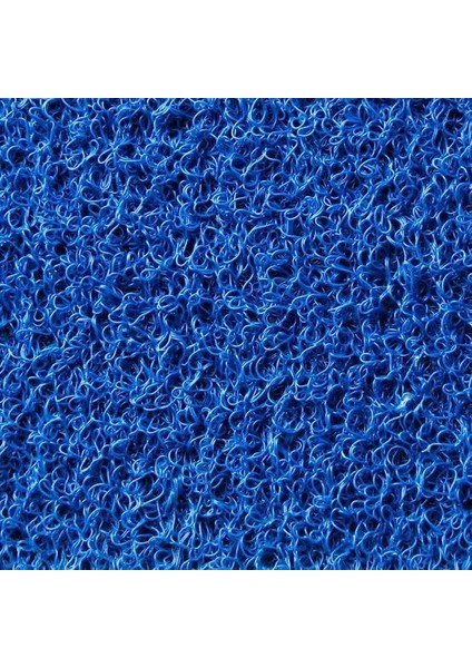 Kıvırcık Kapı Önü Dış Mekan Paspas / Kalınlık : 14 Mm. / En : 1.20 M. - Boy : 5 Metre / Mavi