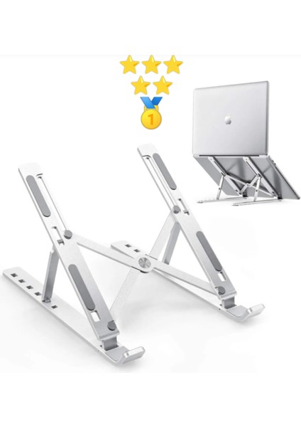 Notebook MacBook Katlanabilir Taşınabilir Metal Standı