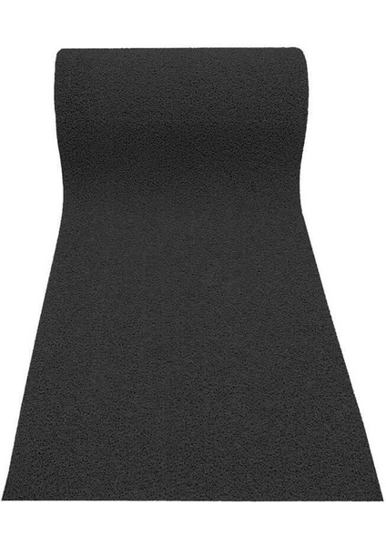 Kıvırcık Kapı Önü Dış Mekan Paspas / Kalınlık : 14 Mm. / En : 1.20 M. - Boy : 4 Metre / Siyah