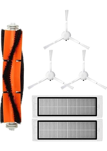 Xiaomi Vacuum Mop 2c Robot Süpürge Uyumlu 6'lı Yedek Parça Seti