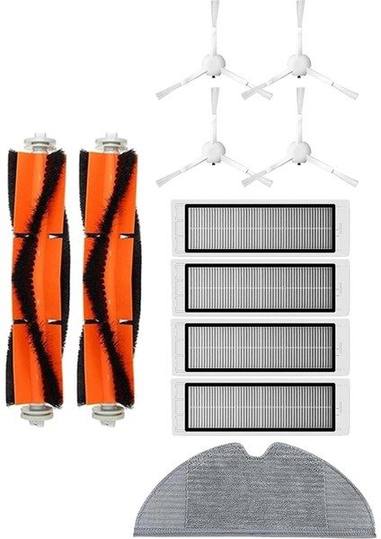 Xiaomi Trouver Lds Robot Süpürge Uyumlu 11'li Yedek Parça Seti