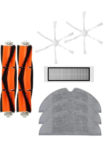 Xiaomi Vacuum Mop 2 Robot Süpürge Uyumlu 8'li Yedek Parça Seti