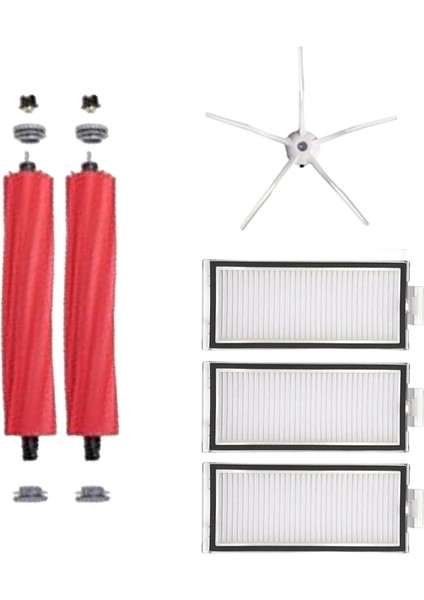 Roborock Q7 Max Robot Süpürge Uyumlu 6'lı Yedek Parça Seti