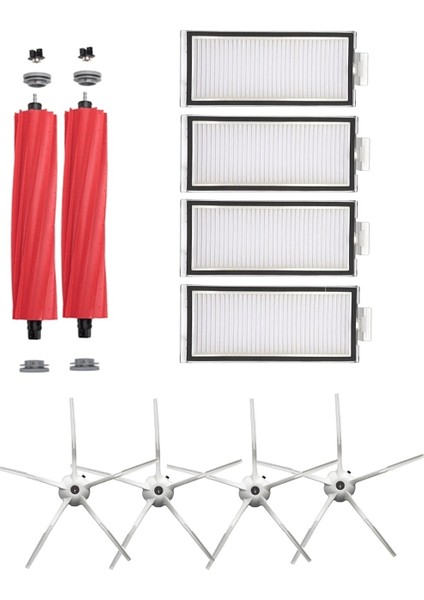 Roborock Q7+ Robot Süpürge Uyumlu 10'lu Yedek Parça Seti