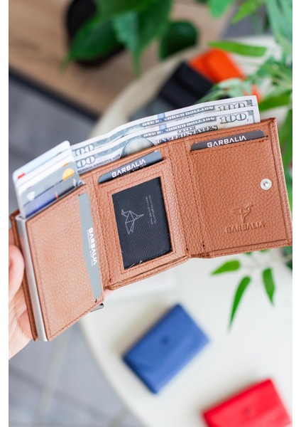 Medina Hakiki Deri Bozuk Para Bölmeli Mekanizmalı Erkek Kartlık Cüzdan fırsatları