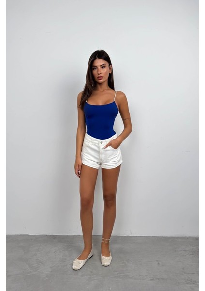 Taş Askılı Bodysuit