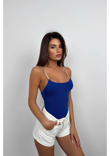 Taş Askılı Bodysuit