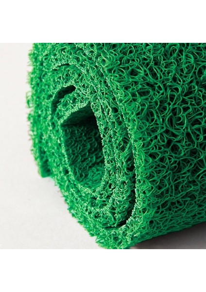 Kıvırcık Kapı Önü Dış Mekan Paspas / Kalınlık : 14 Mm. / En : 1.20 M. - Boy : 1 Metre / Yeşil
