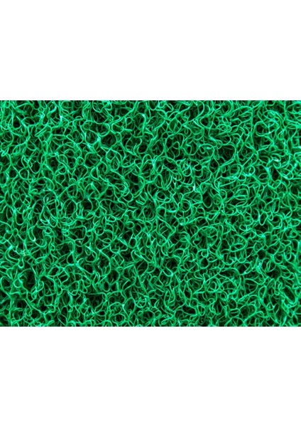 Kıvırcık Kapı Önü Dış Mekan Paspas / Kalınlık : 14 Mm. / En : 1.20 M. - Boy : 1 Metre / Yeşil