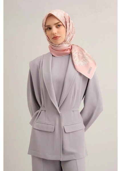 Desenli Saf Ipek Twill Eşarp 9330 fiyatları