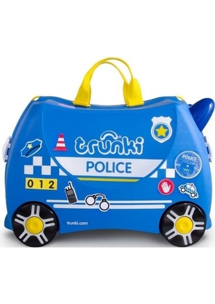 Çocuk Bavulu - Polis Arabası Percy