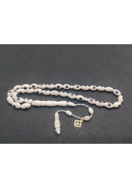 Iskeçeli Cemil Usta Eseri Mineli ve Çakımlı Natural Deve Kemiği Sertifikalı 7623