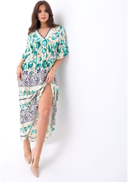 5832 Elbise-Mint