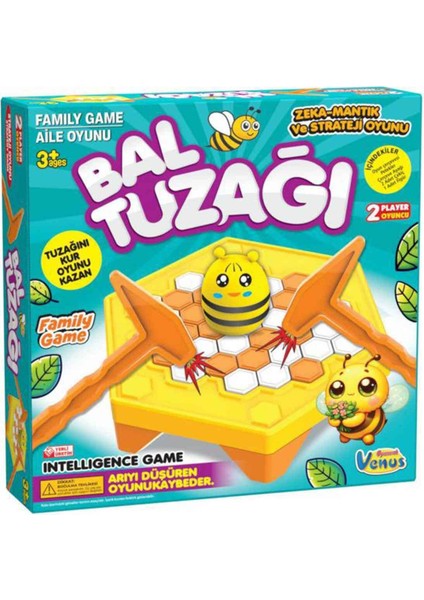 Bal Tuzağı Çocuk Aile Oyunu Petekleri Kır Ama Arıyı Düşürme!