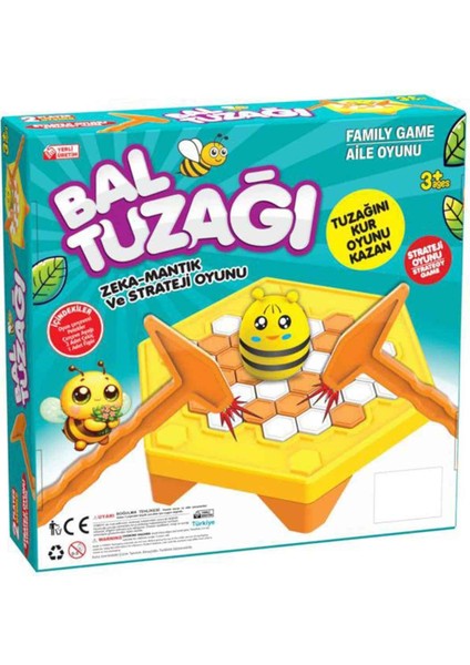 Bal Tuzağı Çocuk Aile Oyunu Petekleri Kır Ama Arıyı Düşürme!