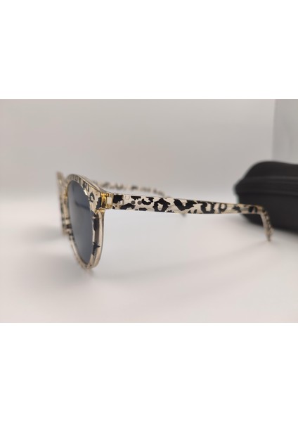 Uv 400 Korumalı- Leopar Desen Kutulu Kadın Güneş Gözlüğü