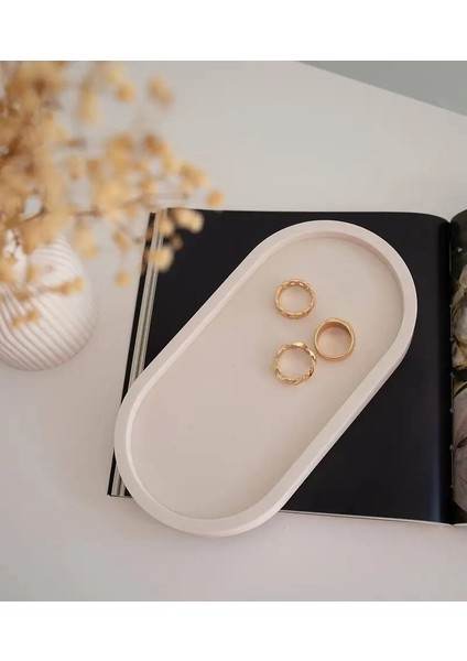Dekoratif Organizer, Takılık Veya Mum Altlığı Tabak