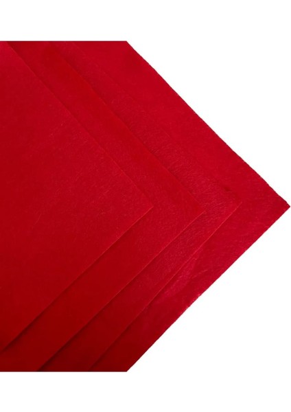 Ince Keçe Kumaş 1 Metre 100X100 cm Renkli Aktivite ve Parti Için Metrelik Yumuşak Keçeler