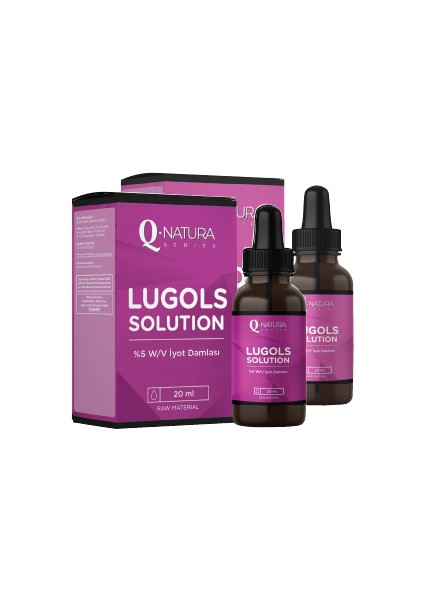 Lugols Solution % 5 Iyot Damla 20 ml - 2 Adet