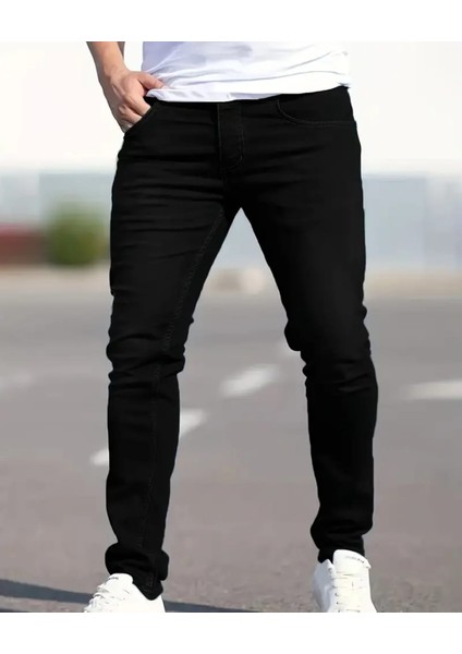 Erkek Siyah Kot Jeans Erkek Kot Pantolon fiyatları