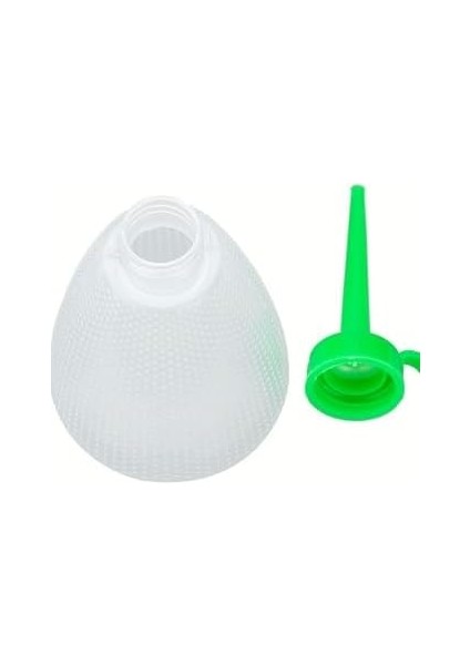 Motor Siliikon Makina Makine Yağı Yağlama Plastik Şişesi 180 ml Huni Ağızlı Damlalık Şişe