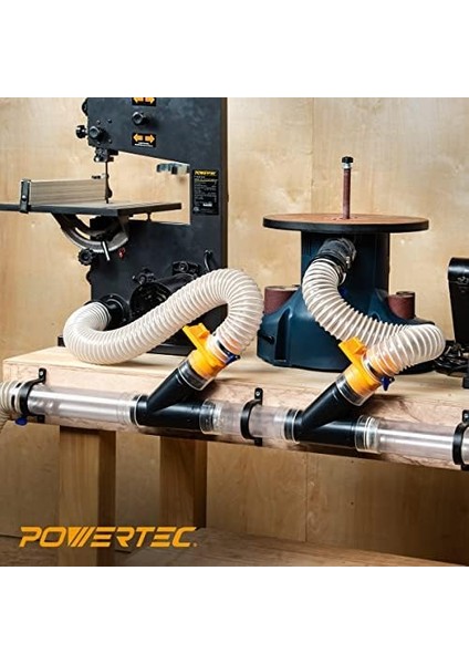 70179 2-1/2 Inç Y-Fitting Toz Toplama Hortumu Bağlantısı