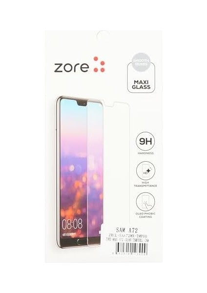 Galaxy A72 Zore Maxi Glass Temperli Cam Ekran Koruyucu