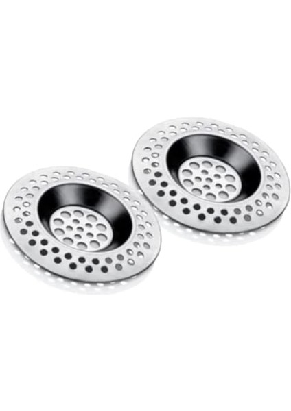 Çelik Lavabo Süzgeci 2'li Evye Mutfak/banyo Gider Koruyucu EASYSO4011