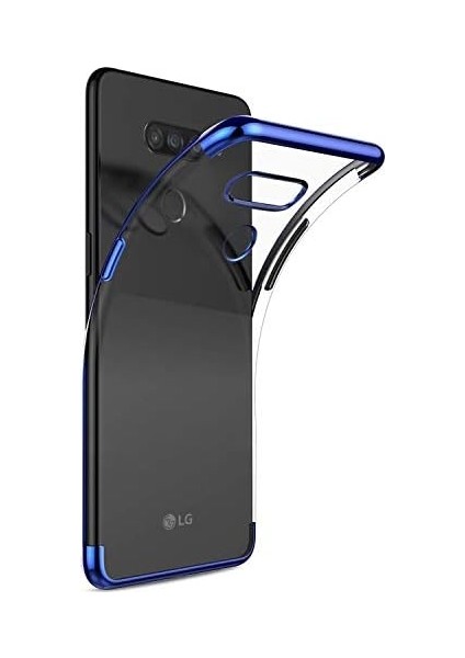 Lg K50S Kılıf Skyfall Transparent Clear Mavi