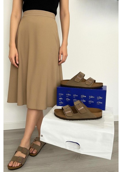 Birkenstocs Unisex Ortopedik Tabanlı Terlik Çift Bantlı Tokalı Günlük Rahat Ev & Dışarı Terliği fiyatları