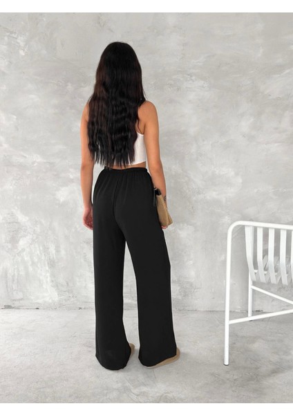 Ayrobin Oversize Pantalon - Siyah