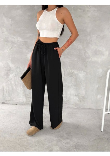 Ayrobin Oversize Pantalon - Siyah
