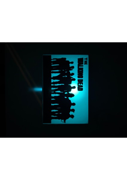 The Walking Dead Light Box Işık Kutusu Değiştirilebilir Renkli Rgb Leds