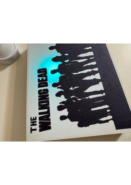The Walking Dead Light Box Işık Kutusu Değiştirilebilir Renkli Rgb Leds
