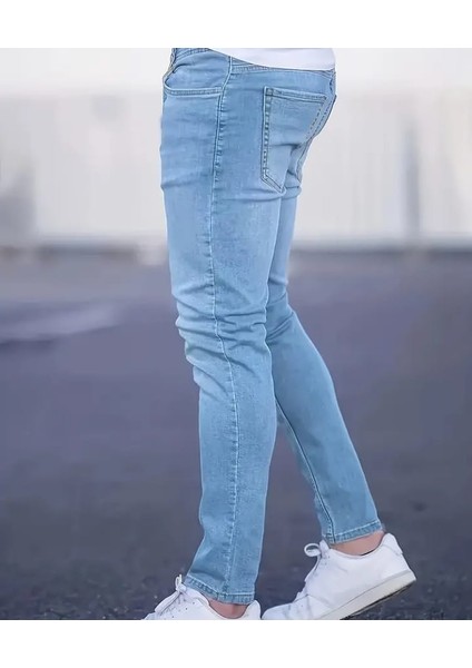 Erkek Slim Fit Erkek Kot Pantolon